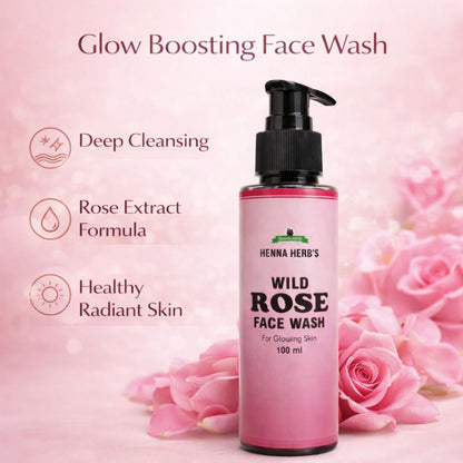 Wild Rose Face Wash by Henna Herb