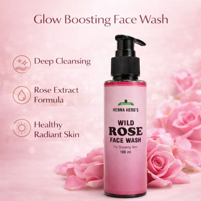 Wild Rose Face Wash by Henna Herb