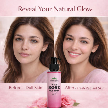 Wild Rose Face Wash by Henna Herb