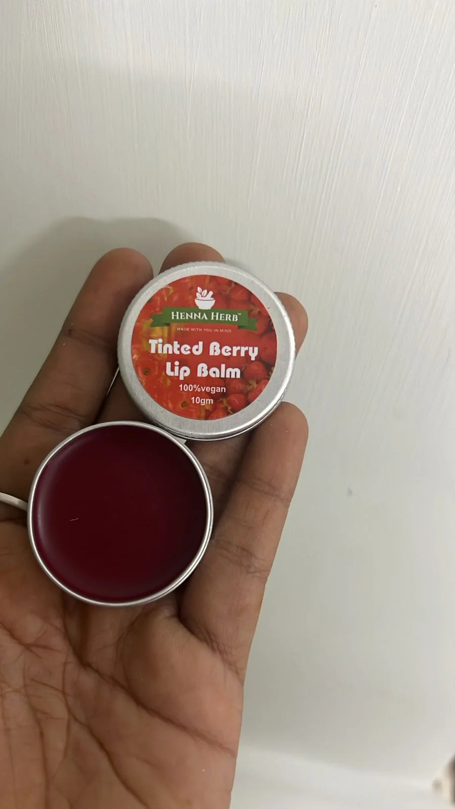 Tinted Berry Lip Balm