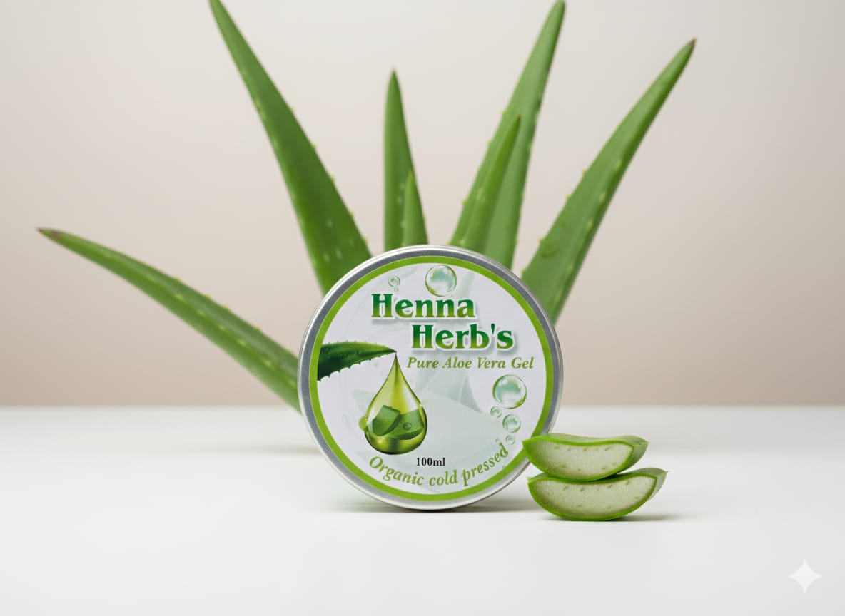 henna herb's Pure Aloe Vera Gel