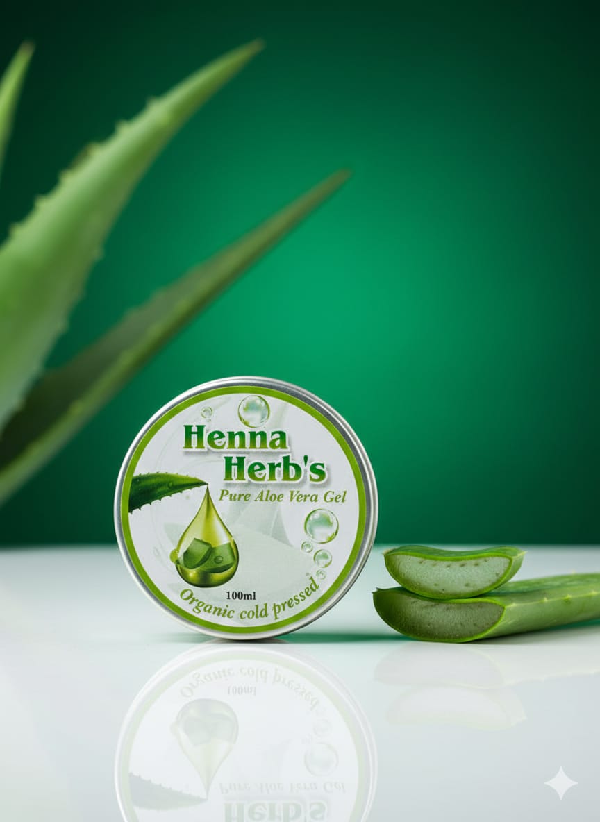 henna herb's Pure Aloe Vera Gel