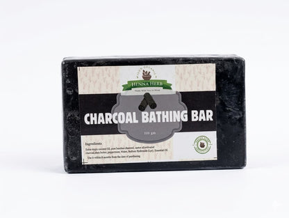 Charcoal bathing bar