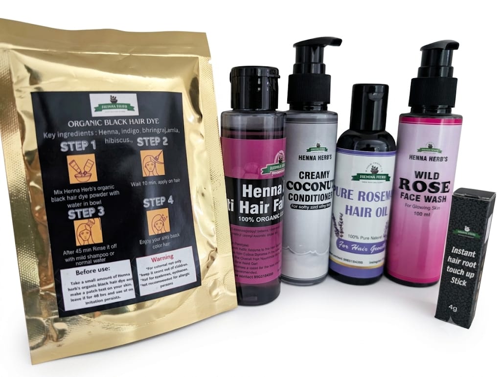 silky black hair essentials