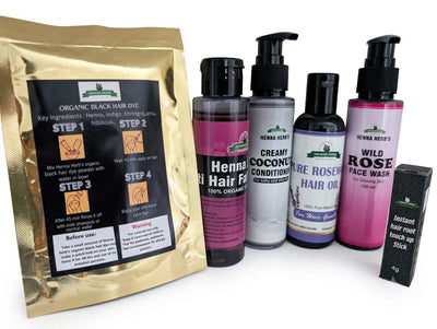 silky black hair essentials