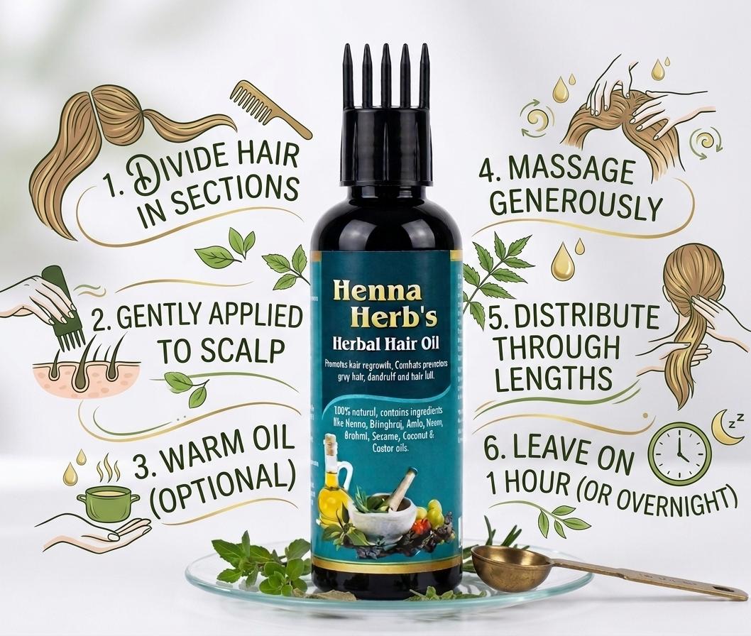 HERBAL HAIR OIL