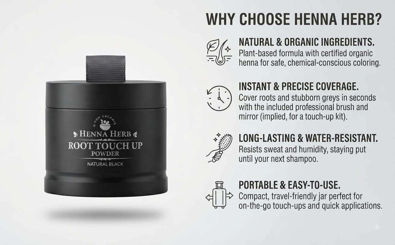 instant hair root touch up powder