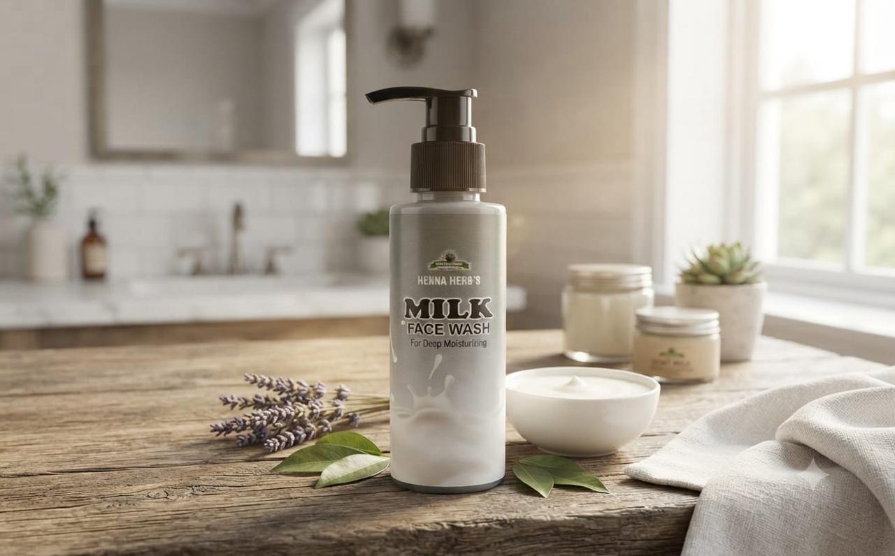MILK FACE WASH