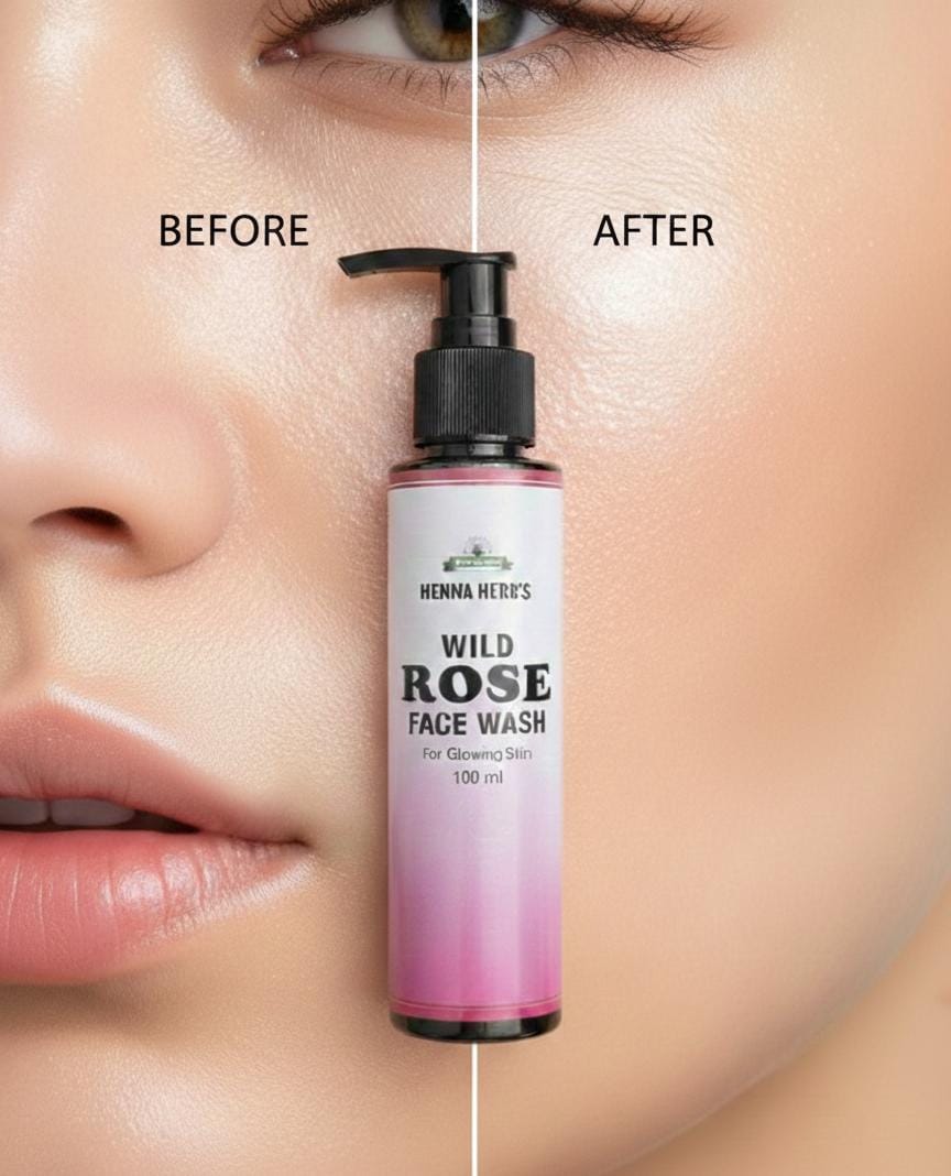Wild Rose Face Wash by Henna Herb