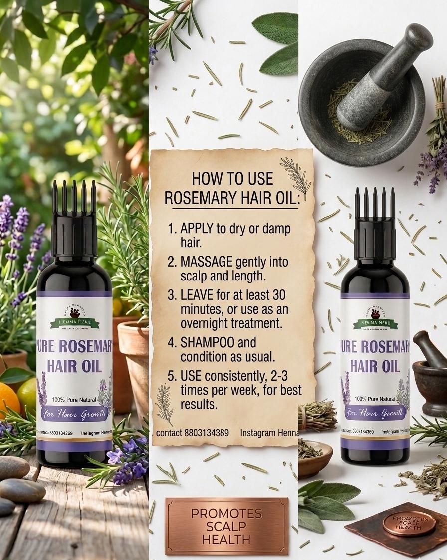 PURE ROSEMARY HAIR OIL