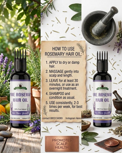 PURE ROSEMARY HAIR OIL